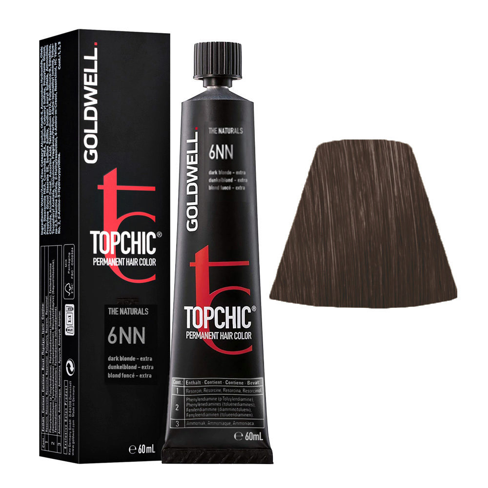 6NN Biondo scuro intenso Goldwell Topchic Naturals tb 60ml