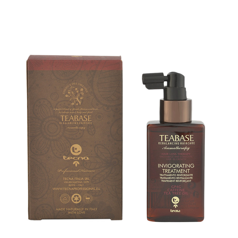 Tecna Teabase Aromatherapy Invigorating Treatment 100ml - trattamento anticaduta