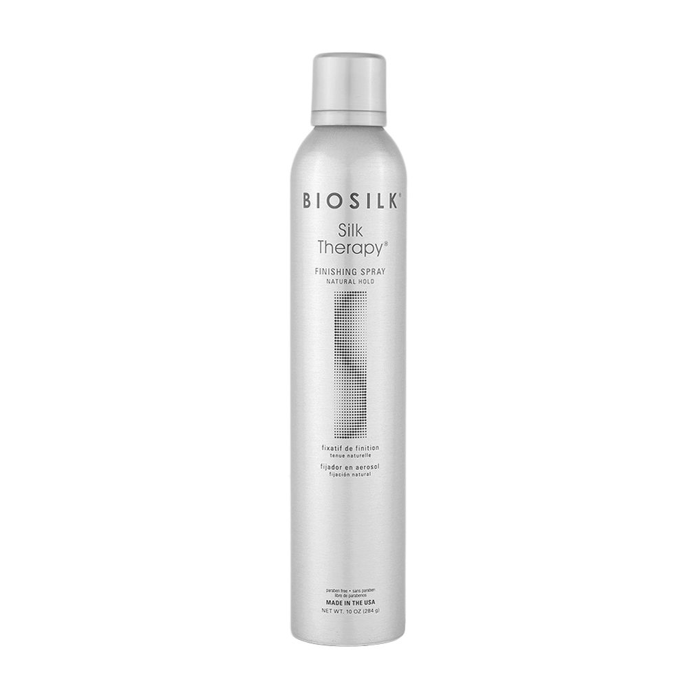 Biosilk Silk Therapy Styling Finishing Spray Natural Hold 284gr - lacca media