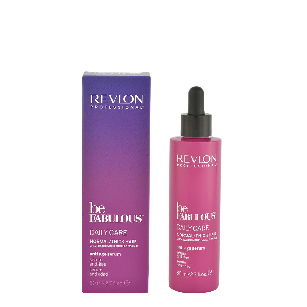 Revlon Be Fabulous Daily care Normal / thick hair Anti age serum 80ml - siero antietà capelli medio grossi