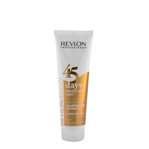 Revlon Revlonissimo 45 Conditioning Shampoo Golden Blondes 275ml - shampoo condizionante
