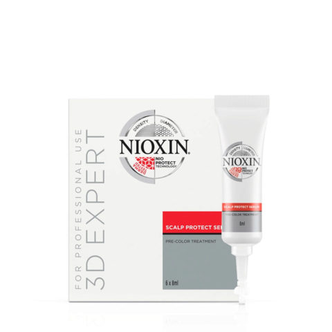 Nioxin Scalp Protect Serum 6x8ml - Siero protezione cute  pre colorazione