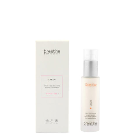 Naturalmente Breathe Sensitive Cream 50ml - crema viso idratante pelli sensibili