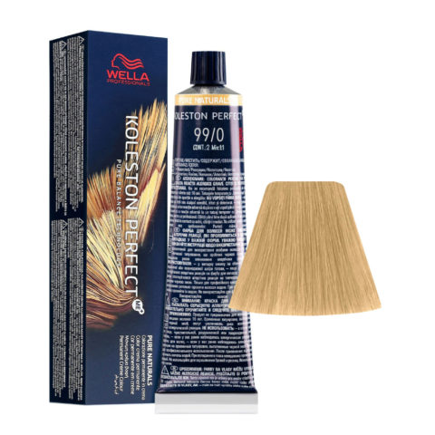 Wella Koleston Perfect Me+ Pure Naturals 99/0 Biondo Chiarissimo Intenso 60ml - colorazione permanente