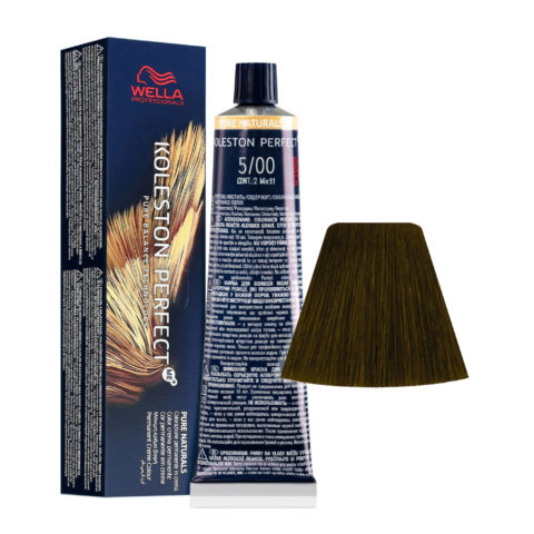 Wella Koleston Perfect Me+ Pure Naturals 5/00 Castano Chiaro Naturale 60ml - colorazione permanente