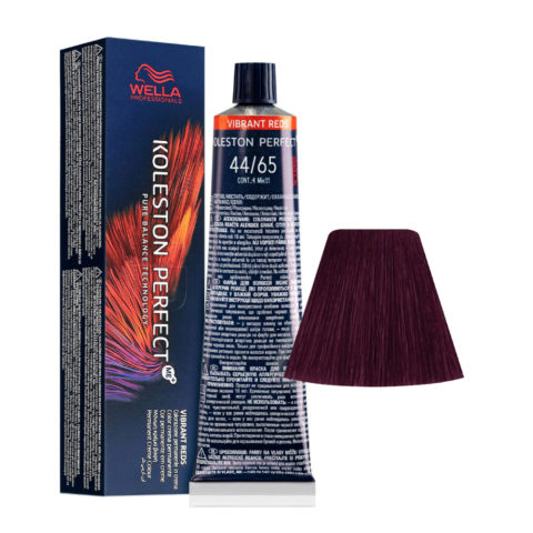 Wella Koleston Perfect Me+ Vibrant Reds 44/65 Castano Medio Intenso Violetto Mogano 60ml - colorazione permanente