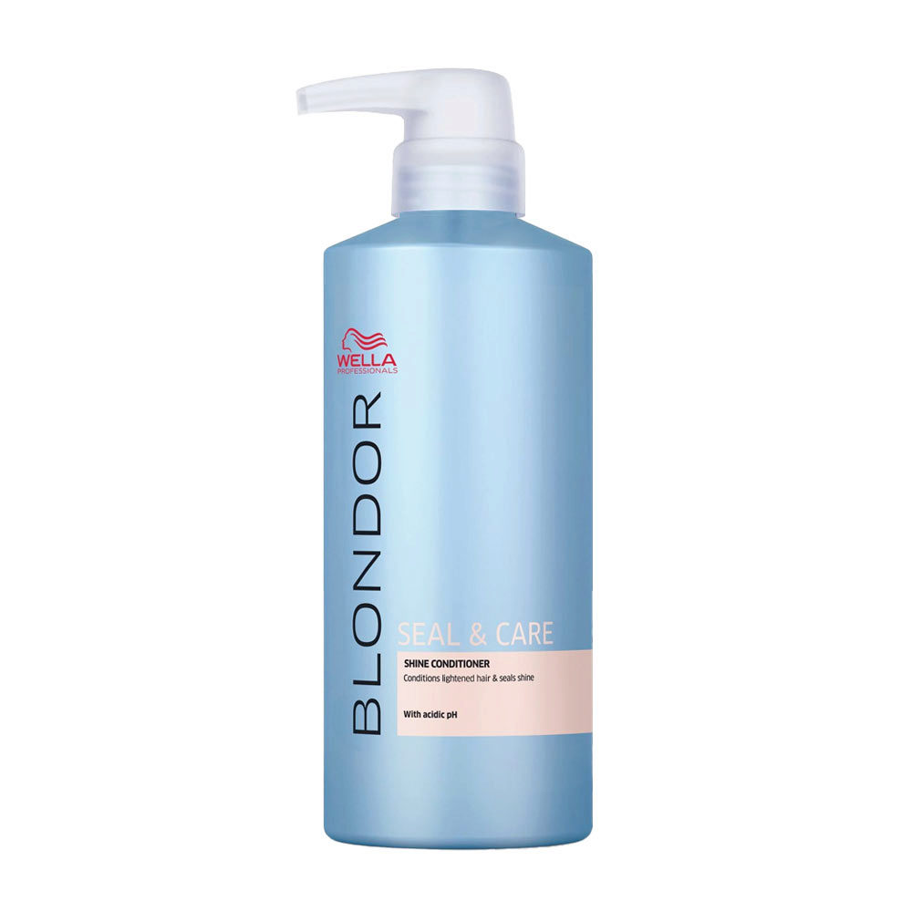 Wella Blondor Seal & Care Shine Conditioner 500ml - post-trattamento capelli decolorati