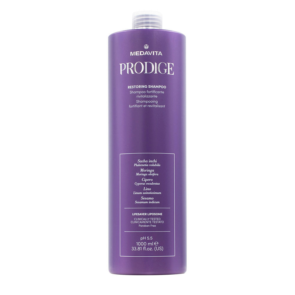 Medavita Prodige Restoring Shampoo 1000ml - shampoo fortificante rivitalizzante