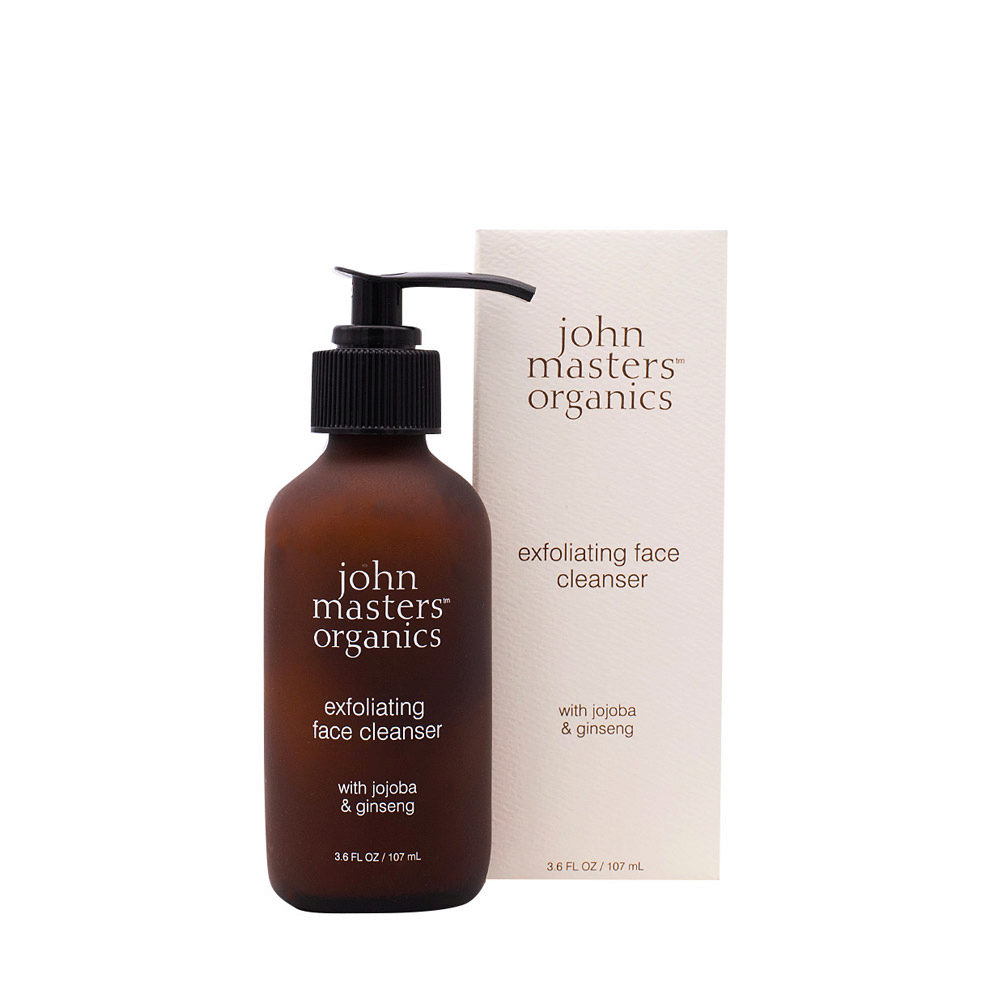 John Masters Organics Jojoba & Ginseng Exfoliating Face Cleanser 107ml - detergente viso esfoliante