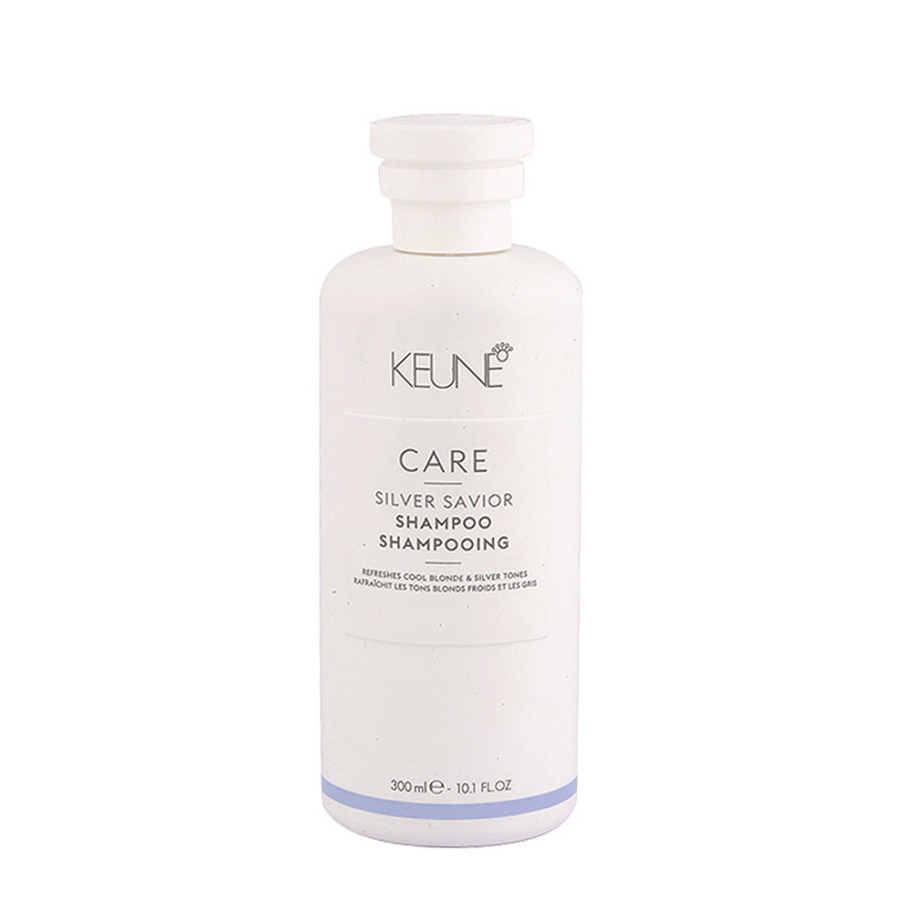 Keune Care Line Silver Savior Shampoo 300ml - shampoo antigiallo per capelli bianchi o biondi