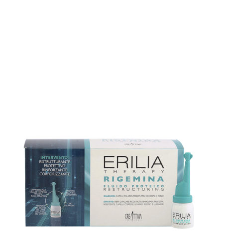 Erilia Therapy Rigemina Fluido Proteico ristrutturante 10x5ml - fiale ristrutturanti