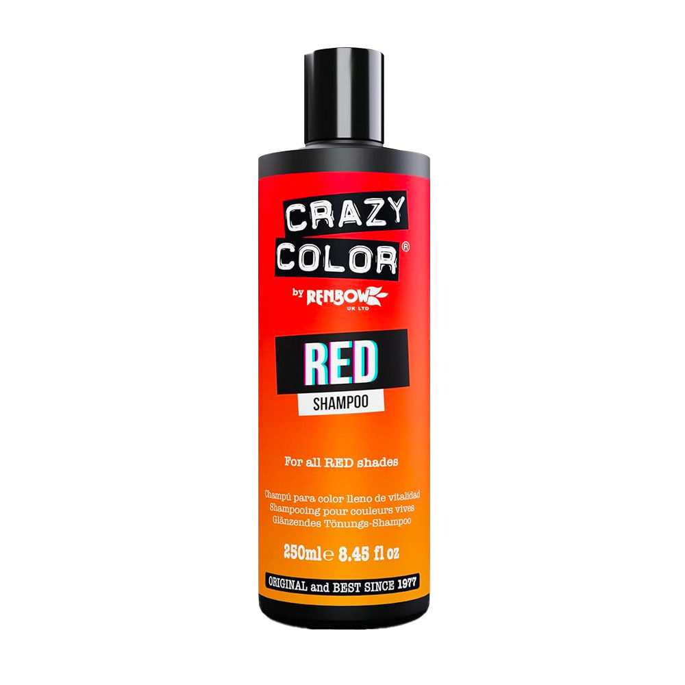 Crazy Color Shampoo Red 250ml - shampoo per capelli rossi