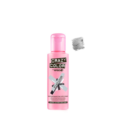 Crazy Color Platinum no 28, 100ml - crema colorante platino