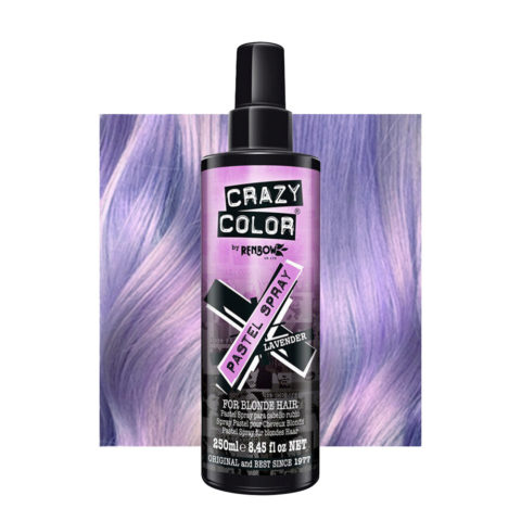 Crazy Color Pastel Spray Lavender 250ml - colore temporaneo spray lavanda