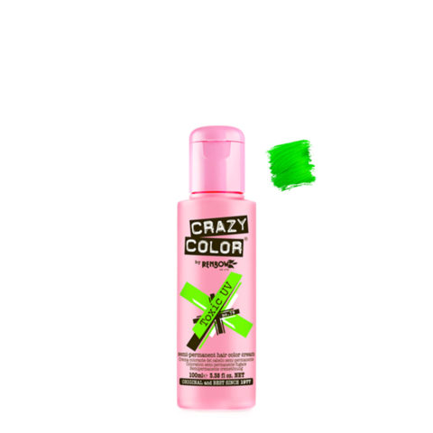 Crazy Go Neon Color Toxic UV no 79, 100ml - crema colorante verde neon