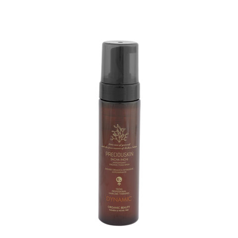 Preciouskin Sacha Inchi Antioxydant Organic Foam Wash Dynamic 200ml - mousse naturale corpo