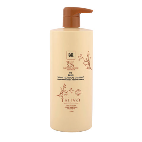 Tsuyo 01 Shiki Technical Shampoo 750ml - shampoo pre colore