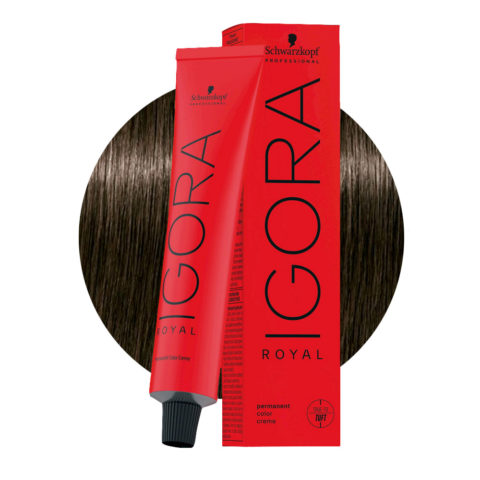 Schwarzkopf Igora Royal 5-1 Castano Chiaro Cendrè 60ml - colorazione permanente