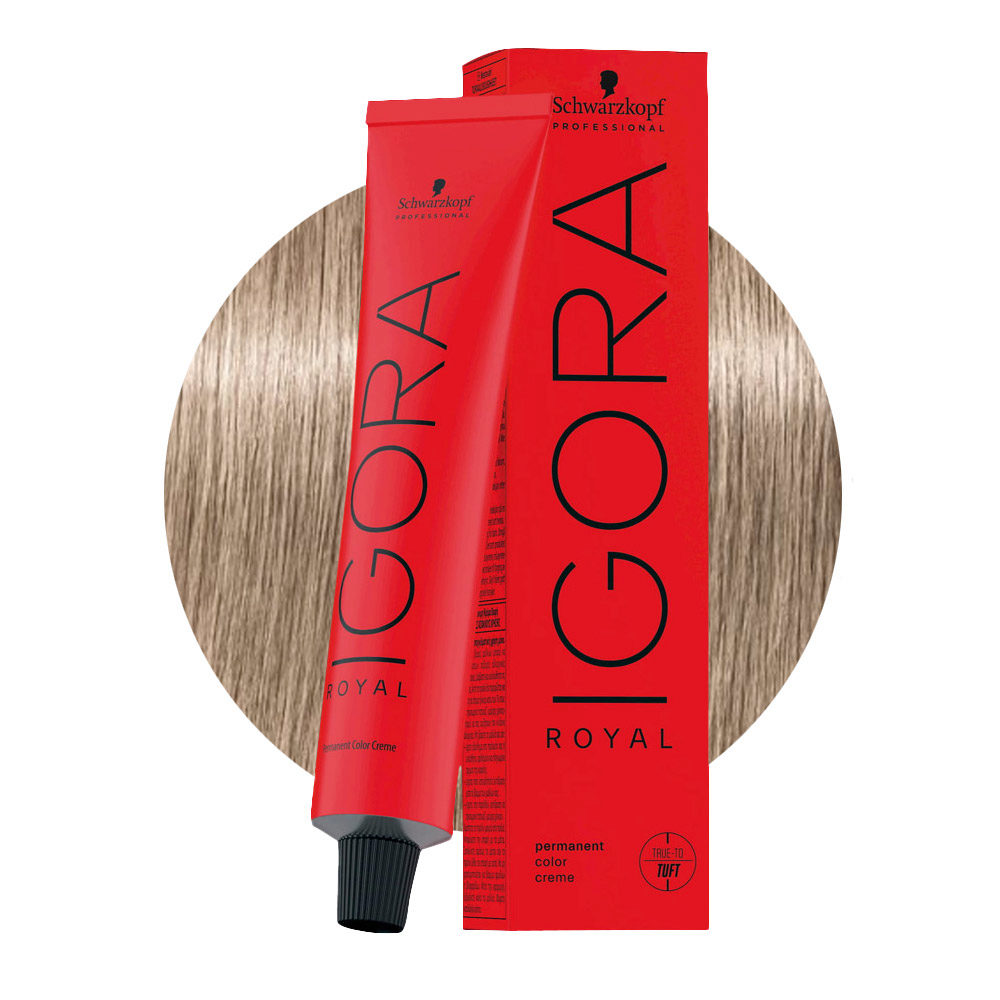 Schwarzkopf Igora Royal 9-1 Biondo Chiarissimo Cendrè 60ml - colorazione permanente