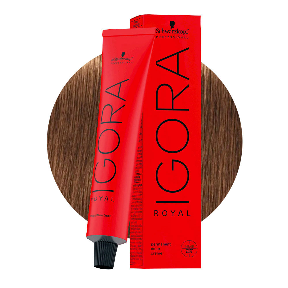 Schwarzkopf Igora Royal 7-55 Biondo Medio Dorato Extra 60ml - colorazione permanente