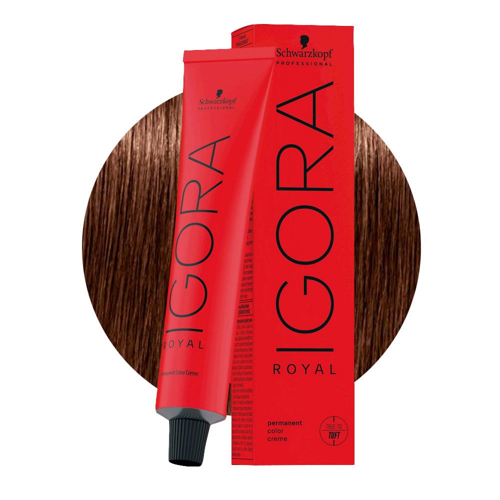Schwarzkopf Igora Royal 6-68 Biondo Scuro Cioccolato Rosso 60ml - colorazione permanente