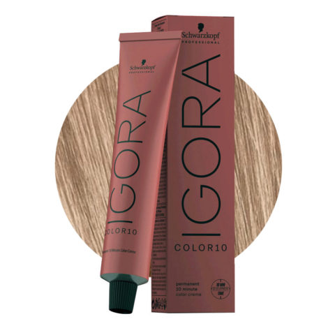 Schwarzkopf Igora Color 10 9-12 Biondo Chiarissimo Cendrè Cenere 60ml - colorazione permanente in 10 minuti