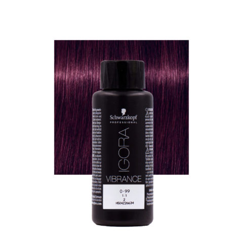 Schwarzkopf Igora Vibrance 0-99 Concentrato Violetto 60ml - colorazione tono su tono