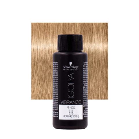 Schwarzkopf Igora Vibrance 9-00 Biondo Chiarissimo Naturale Extra 60ml - colorazione tono su tono