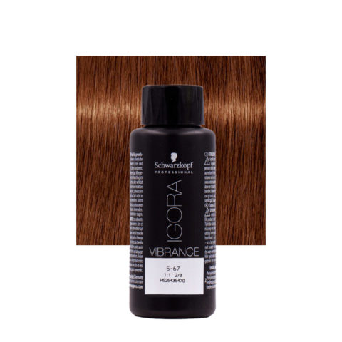 Schwarzkopf Igora Vibrance 5-67 Castano Chiaro Cioccolato Rame 60ml - colorazione tono su tono