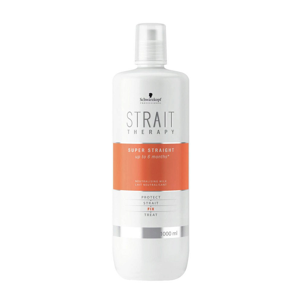 Schwarzkopf Strait Styling Therapy Neutralizing Milk 1000ml - latte neutralizzante