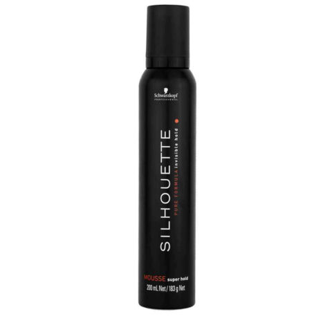 Schwarzkopf Silhouette Super Hold Mousse 500ml - spuma tenuta super forte