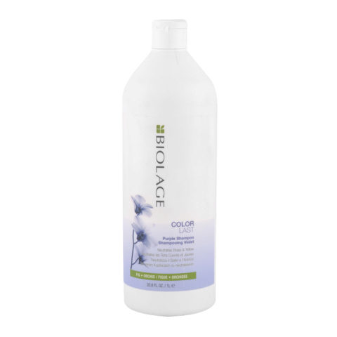 Biolage Colorlast Purple Shampoo 1000ml - Shampoo Antigiallo