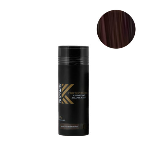 Fibre Di Cheratina Dark Brown 27gr - fibre di cheratina volumizzanti con anticaduta