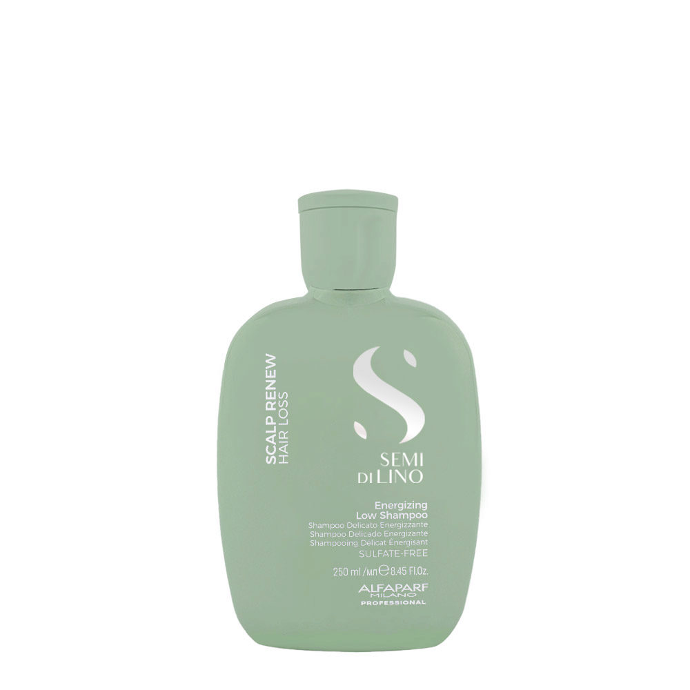 Alfaparf Milano Semi Di Lino Scalp Renew Energizing Low Shampoo 250ml - shampoo delicato energizzante