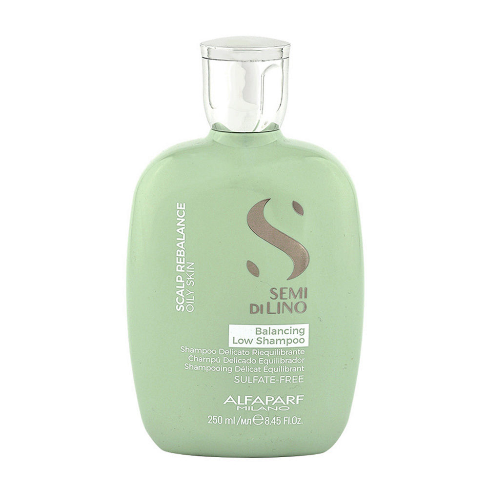 Alfaparf Milano Semi Di Lino Scalp Rebalance Balancing Low Shampoo 250ml - shampoo delicato seboregolatore