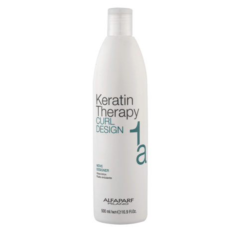 Keratin Therapy Curl Design 1a Move Designer 500ml - lozione ondulante