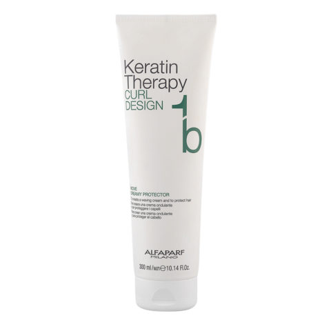 Alfaparf Milano Keratin Therapy Curl Design 1b Move Creamy Protector 300ml - crema ondulante