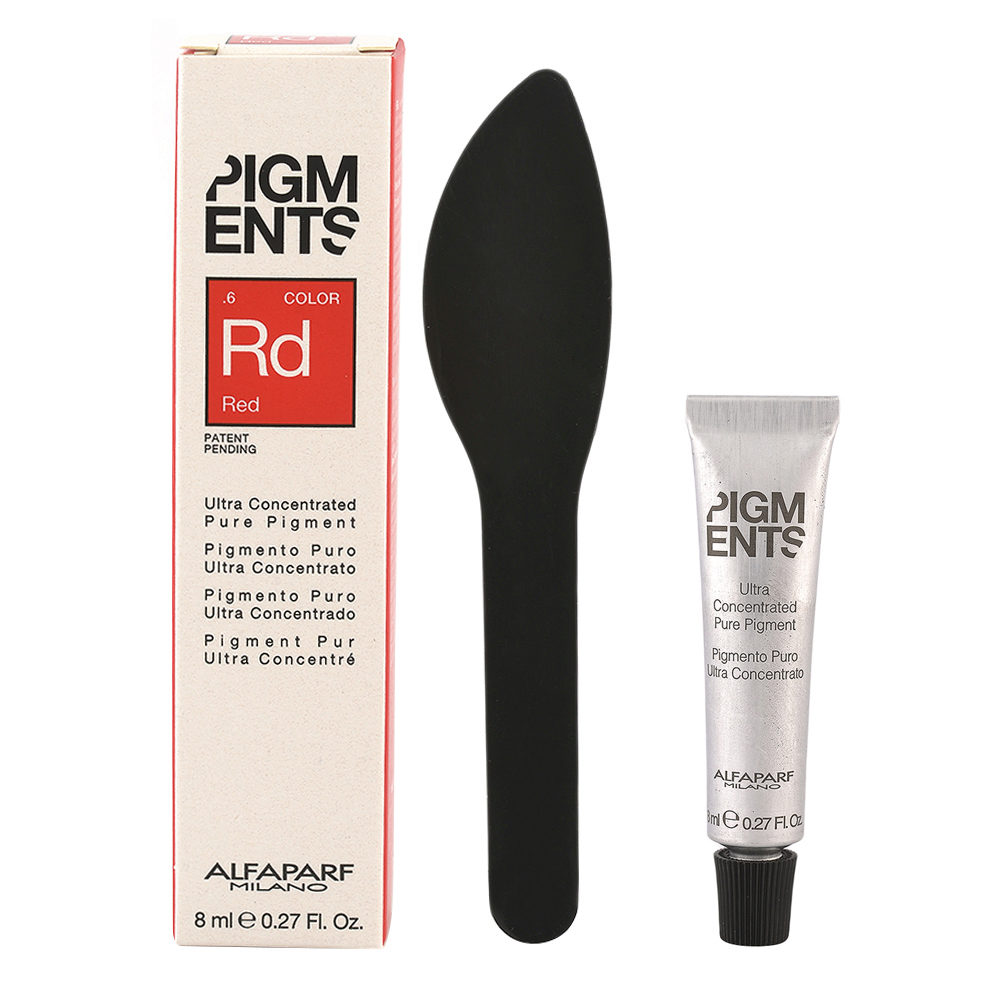 Alfaparf Milano Pigments Rd .6 Red 8ml - pigmento puro rosso