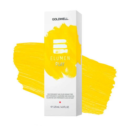 Goldwell Elumen Play Yellow 120ml - colore semi-permanente giallo
