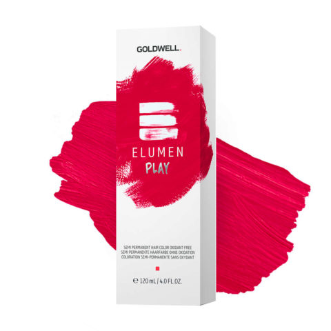 Goldwell Elumen Play Red 120ml - colore semi-permanente rosso