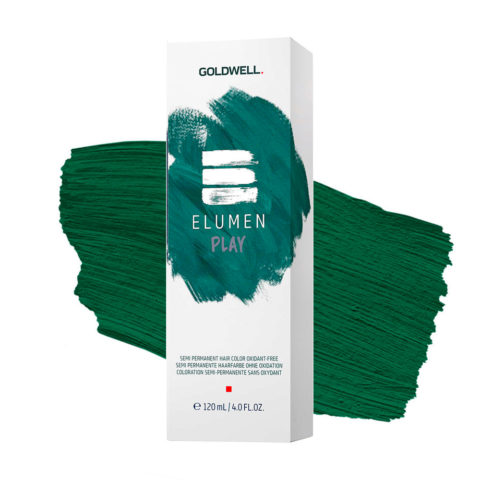 Goldwell Elumen Play Green 120ml - colore semi-permanente verde