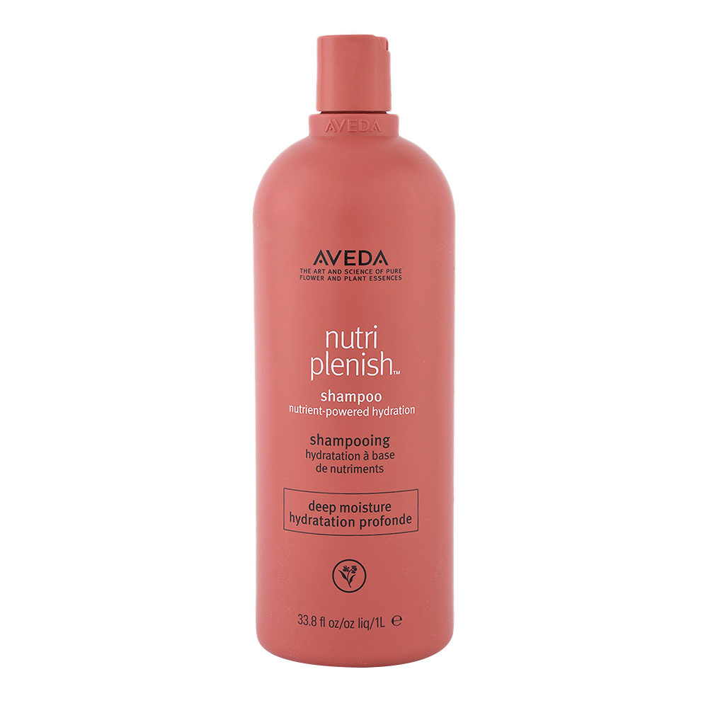 Aveda Nutri Plenish Deep Moisture Shampoo 1000ml - shampoo idratante ricco capelli grossi