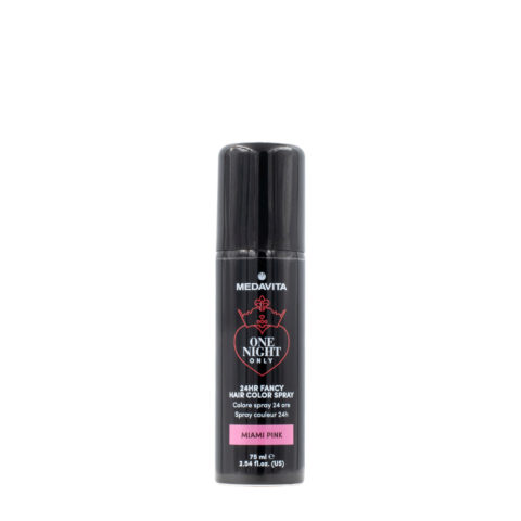 24h Fancy Hair Color Spray Miami Pink 75ml - colore spray rosa