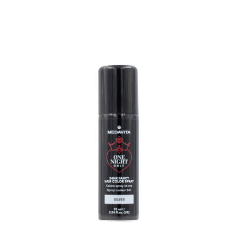 24h Fancy Hair Color Spray Silver 75ml - colore spray argento