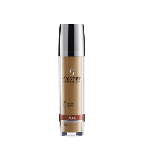 LuxeOil Cream Elixir L5c, 50ml - Crema Ristrutturante con Cheratina