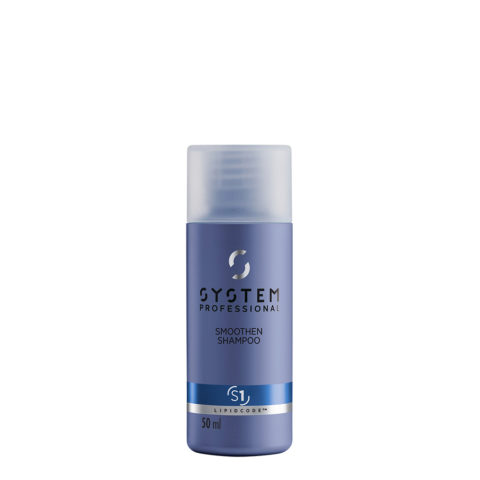 System Professional Smoothen Shampoo S1, 50ml - Shampoo Anticrespo