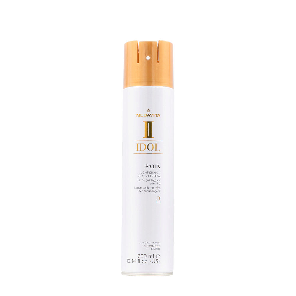Medavita Idol Styling Satin Light Shaper Dry Hairspray 2 300ml - lacca leggera