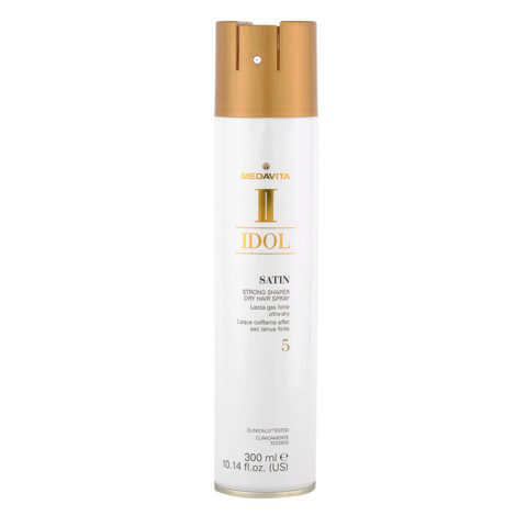 Medavita Idol Texture Satin Strong Shaper Dry Hairspray 300ml - lacca tenuta forte