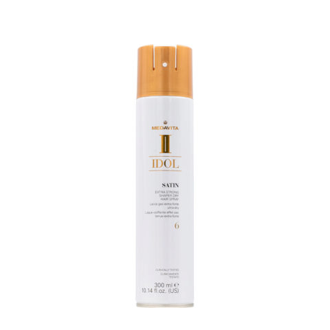 Medavita Idol Styling Satin Extra Strong Shaper Dry Hairspray 6 300ml - lacca extra forte