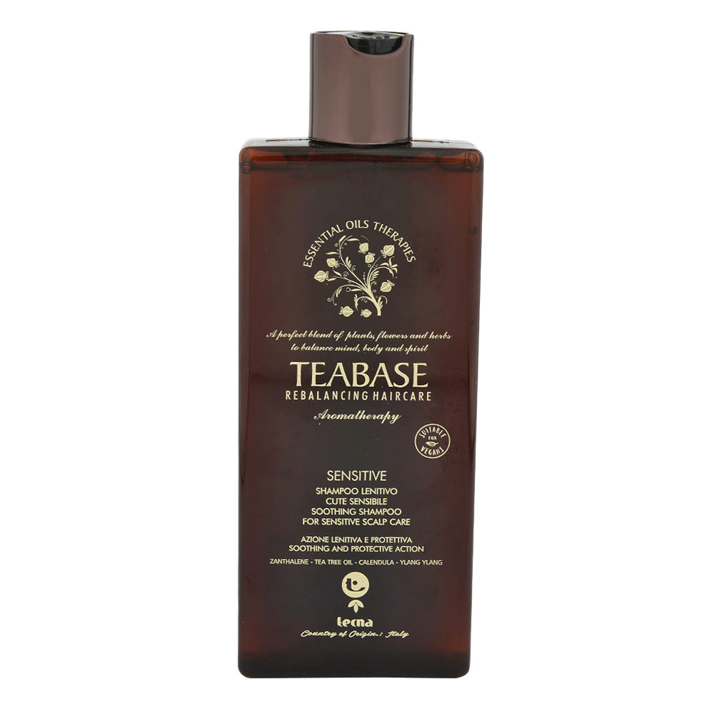 Tecna Teabase Sensitive Scalp Shampoo 250ml - shampoo cute sensibile